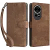 Coque portefeuille Phonesta Vintage Skin pour Huawei nova 13 - Marron