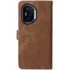 Coque portefeuille Phonesta Vintage Skin pour HONOR 400 - Marron 8