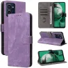 Coque portefeuille Phonesta Vintage Skin pour HMD Pulse/Pulse Plus/Pulse Pro - Violet 6
