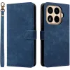 Coque portefeuille Phonesta Vintage Skin pour Xiaomi 15T Pro - Bleu 0