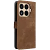 Coque portefeuille Phonesta Vintage Skin pour Xiaomi 15T Pro - Marron 8