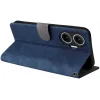 Coque portefeuille Phonesta Vintage Skin pour Xiaomi Poco F7 - Bleu 3