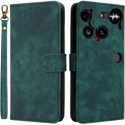 Coque portefeuille Phonesta Vintage Skin pour Nothing Phone (3) - Vert