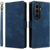 Coque portefeuille Phonesta Vintage Skin pour Samsung Galaxy Z Fold 7 - Bleu 0
