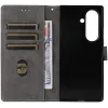 Coque portefeuille Phonesta Vintage Skin pour Samsung Galaxy Z Fold 7 - Bleu 3