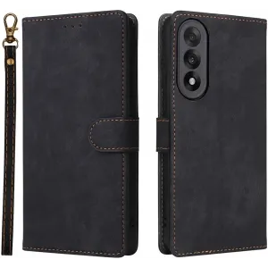 Coque portefeuille Phonesta Vintage Skin pour OnePlus Nord 5 - Noir