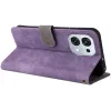 Coque portefeuille Phonesta Vintage Skin pour Oppo A6 Pro - Violet 4
