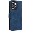 Coque portefeuille Phonesta Vintage Skin pour Oppo Reno14 F/FS - Bleu 7