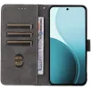 Coque portefeuille Phonesta Vintage Skin pour Oppo Reno14 F/FS - Noir 1