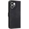 Coque portefeuille Phonesta Vintage Skin pour Oppo Reno14 F/FS - Noir 6