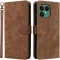 Coque portefeuille Phonesta Vintage Skin pour Fairphone 6 - Marron