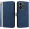Coque portefeuille Phonesta Vintage Skin pour Oppo Reno14 - Bleu