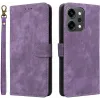 Coque portefeuille Phonesta Vintage Skin pour Oppo Reno14 - Violet