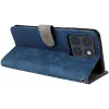 Coque portefeuille Phonesta Vintage Skin pour Motorola Edge 70 - Bleu 5