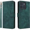 Coque portefeuille Phonesta Vintage Skin pour Motorola Edge 70 - Vert