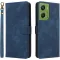 Coque portefeuille Phonesta Vintage Skin pour Motorola Moto G06/G06 Power - Bleu