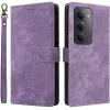Coque portefeuille Phonesta Vintage Skin pour Xiaomi Redmi 15 - Violet