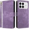 Coque portefeuille Phonesta Vintage Skin pour Xiaomi Poco F8 Pro - Violet