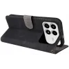Coque portefeuille Phonesta Vintage Skin pour Xiaomi Poco F8 Pro - Noir 4