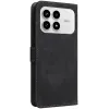 Coque portefeuille Phonesta Vintage Skin pour Xiaomi Poco F8 Pro - Noir 7