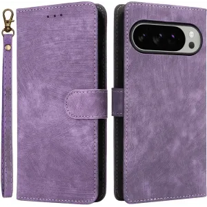 Coque portefeuille Phonesta Vintage Skin pour Google Pixel 10 Pro XL - Violet