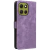 Coque portefeuille Phonesta Vintage Skin pour Motorola Moto G86 - Violet 8