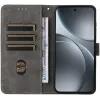 Coque portefeuille Phonesta Vintage Skin pour Oppo Find X9 - Violet 1