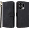 Coque portefeuille Phonesta Vintage Skin pour Oppo Find X9 - Noir 0