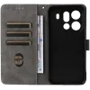 Coque portefeuille Phonesta Vintage Skin pour Oppo Find X9 Pro - Marron 2
