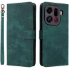 Coque portefeuille Phonesta Vintage Skin pour Oppo Find X9 Pro - Vert 0
