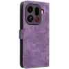 Coque portefeuille Phonesta Vintage Skin pour Oppo Find X9 Pro - Violet 7