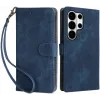 Coque portefeuille Phonesta Vintage Skin pour Samsung Galaxy S26 Ultra - Bleu 0