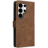 Coque portefeuille Phonesta Vintage Skin pour Samsung Galaxy S26 Ultra - Marron 7