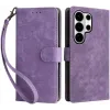 Coque portefeuille Phonesta Vintage Skin pour Samsung Galaxy S26 Ultra - Violet 0