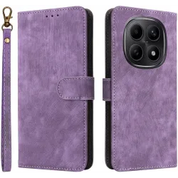 Coque portefeuille Phonesta Vintage Skin pour Xiaomi Redmi Note 15 4G/5G / Xiaomi Poco M8 - Violet