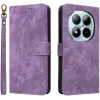 Coque portefeuille Phonesta Vintage Skin pour Xiaomi Redmi Note 15 Pro 5G - Violet 0