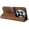 Coque portefeuille Phonesta Vintage Skin pour Xiaomi Redmi Note 15 Pro 5G - Marron 4