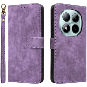Coque portefeuille Phonesta Vintage Skin pour Xiaomi Redmi Note 15 Pro Plus / Xiaomi Poco M8 Pro - Violet