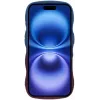 Coque arrière en silicone Phonesta Wavy Gradient pour Apple iPhone 16 Plus - Bleu foncé/Violet foncé 3