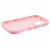 Coque arrière en silicone Phonesta Wavy pour Apple iPhone 16 Pro Max - Rose 4