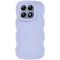 Coque arrière en silicone Phonesta Wavy pour Xiaomi 14T - Violet