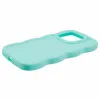 Coque arrière en silicone Phonesta Wavy pour Xiaomi 14T Pro - Vert menthe 4