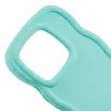 Coque arrière en silicone Phonesta Wavy pour Xiaomi 14T Pro - Vert menthe 5