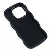 Coque arrière en silicone Phonesta Wavy pour Xiaomi 14T Pro - Noir 4