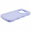 Coque arrière en silicone Phonesta Wavy pour Xiaomi Redmi 14C / Xiaomi Poco C75 - Violet 5