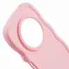 Coque arrière en silicone Phonesta Wavy pour Xiaomi Redmi 14C / Xiaomi Poco C75 - Rose 6