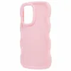 Coque arrière en silicone Phonesta Wavy pour Samsung Galaxy A16 - Rose 3