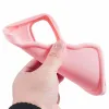 Coque arrière en silicone Phonesta Wavy pour Samsung Galaxy A16 - Rose 6