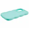 Coque arrière en silicone Phonesta Wavy pour Samsung Galaxy A36/A56 - Vert menthe 5