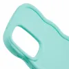 Coque arrière en silicone Phonesta Wavy pour Samsung Galaxy A36/A56 - Vert menthe 6